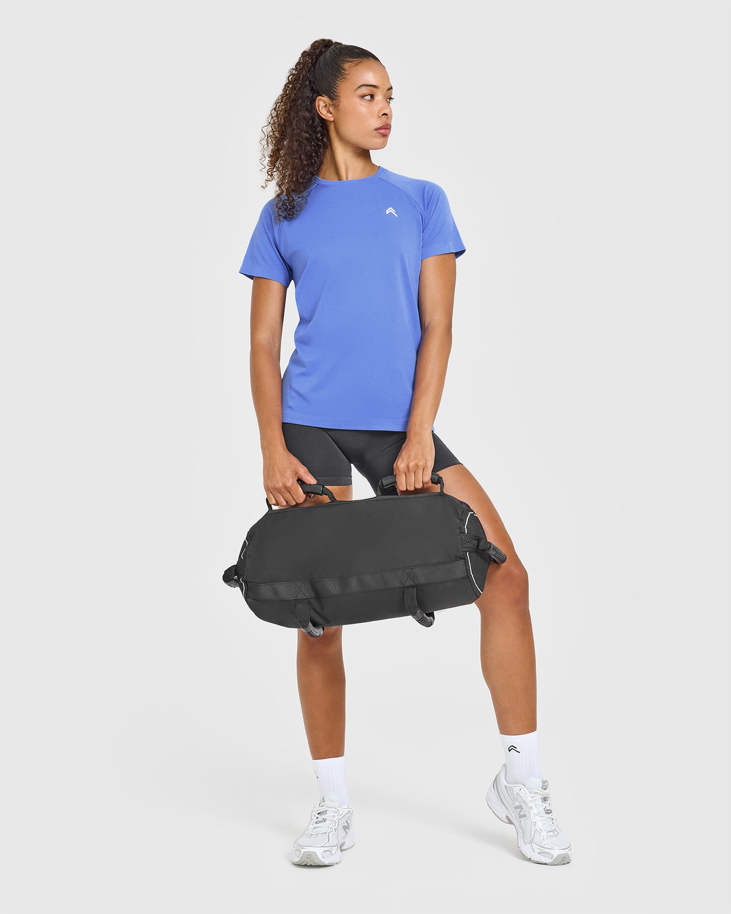 Go To Seamless Loose Top | Glaucous Blue