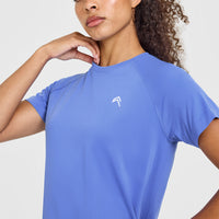 Go To Seamless Loose Top | Glaucous Blue