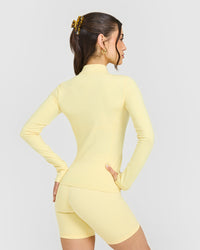 Timeless Jacket with White Logo | Sherbert Yellow