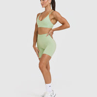 Timeless Strappy Bralette | Mint Green