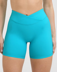 Unified Wrap Shorts 6" | Aqua Blue
