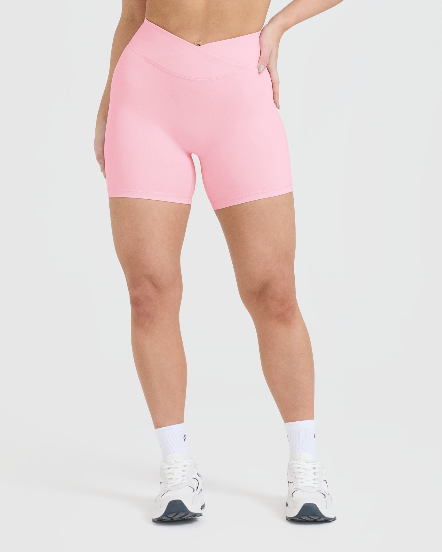 Unified Wrap Shorts 6" | Petal Pink