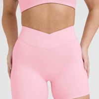 Unified Wrap Shorts 6" | Petal Pink