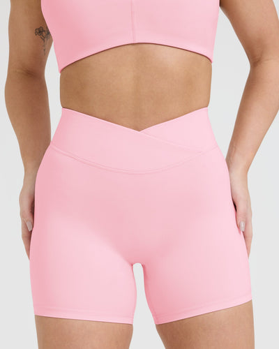 Unified Wrap Shorts 6" | Petal Pink
