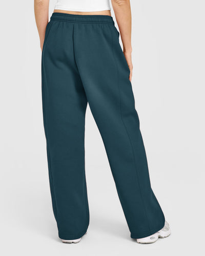 Foundations Straight Leg Joggers | Oil Blue