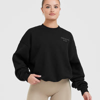 All Day Est 2020 Oversized Sweatshirt | Black