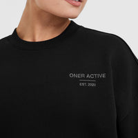 All Day Est 2020 Oversized Sweatshirt | Black