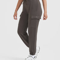 All Day Lightweight Cargo Joggers | Deep Taupe