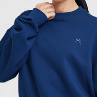 All Day Lightweight Oversized Sweatshirt | Midnight