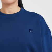 All Day Lightweight Oversized Sweatshirt | Midnight