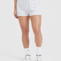 All Day Lightweight Shorts | Light Grey Marl