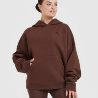All Day Oversized Hoodie | Espresso