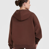All Day Oversized Hoodie | Espresso