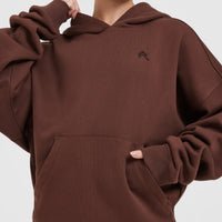 All Day Oversized Hoodie | Espresso