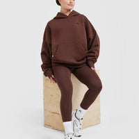 All Day Oversized Hoodie | Espresso