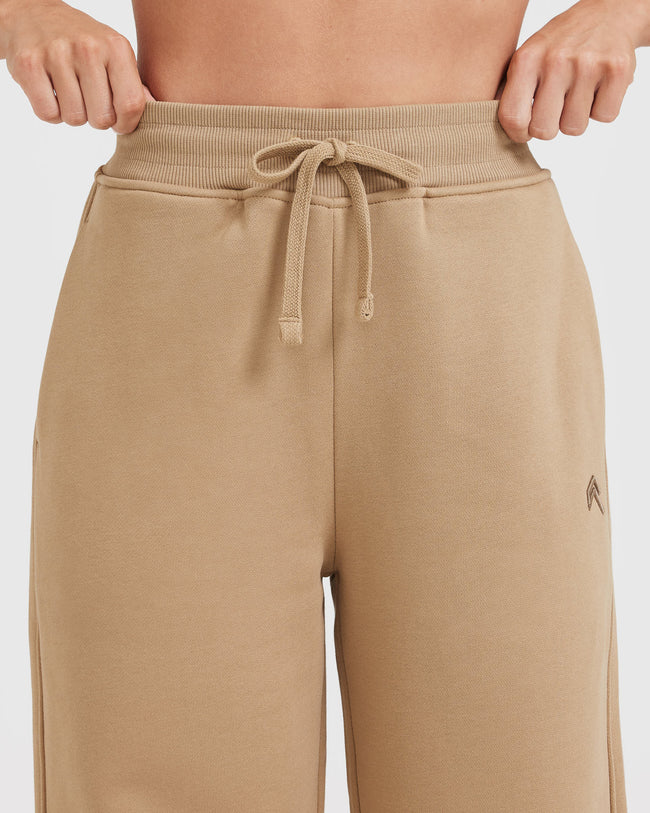 All Day Straight Leg Joggers | Dune Brown