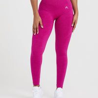 Classic Seamless 2.0 Leggings | Fuchsia Marl
