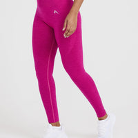 Classic Seamless 2.0 Leggings | Fuchsia Marl