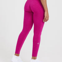Classic Seamless 2.0 Leggings | Fuchsia Marl