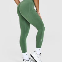 Effortless Seamless Leggings | Forest Green
