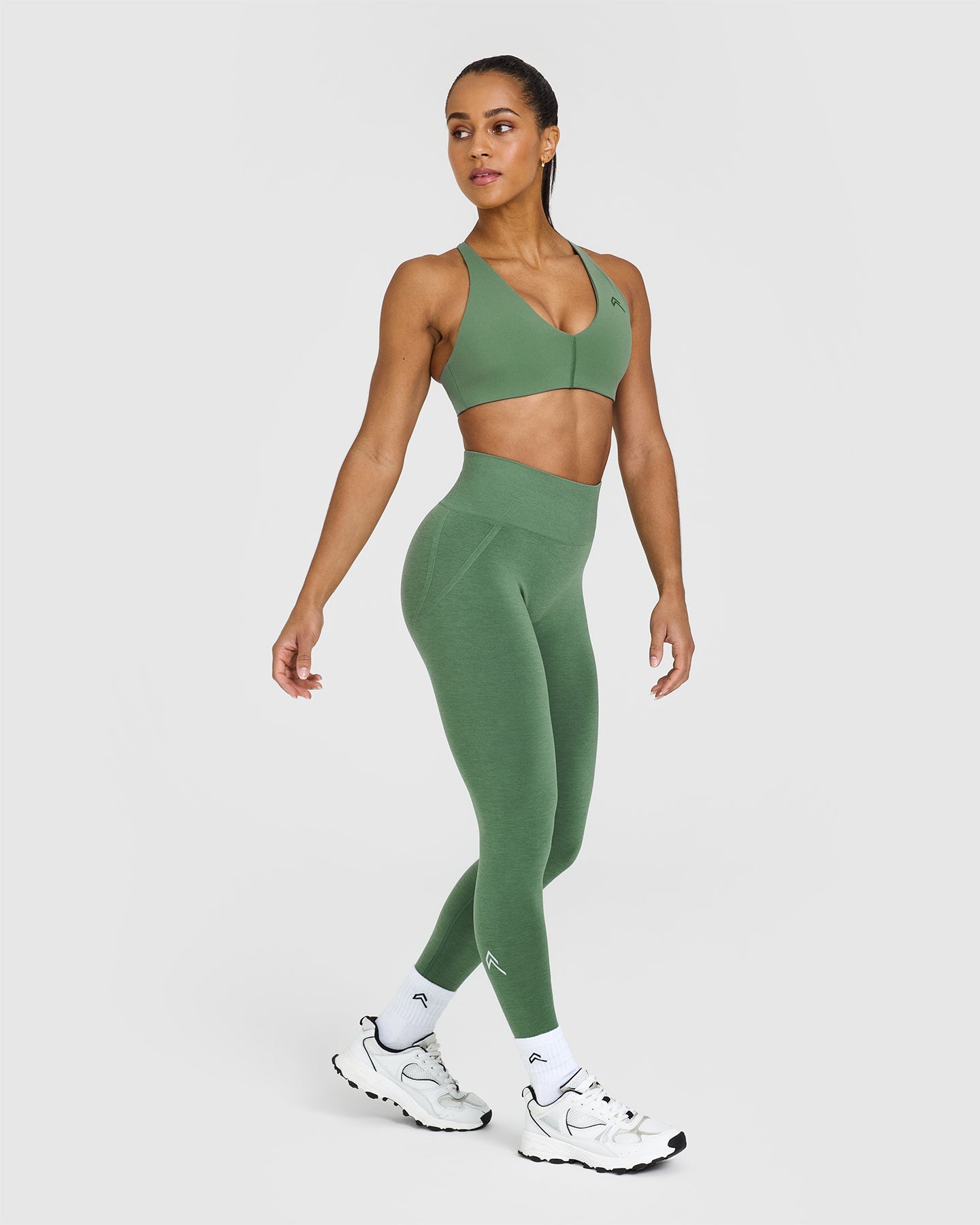 Effortless Seamless Leggings | Forest Green