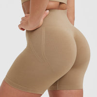 Effortless Seamless Shorts | Dune Brown