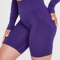Effortless Seamless Cycling Shorts | Amethyst