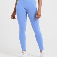 Effortless Seamless Leggings | Light Denim