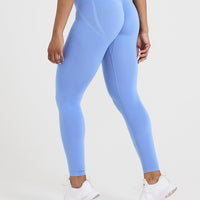 Effortless Seamless Leggings | Light Denim