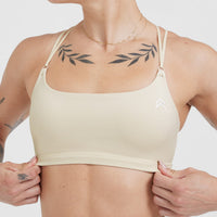 Everyday Cross Over Bralette | Vanilla