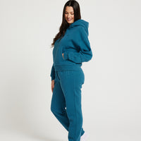 Classic Lounge Hoodie | Ocean Teal