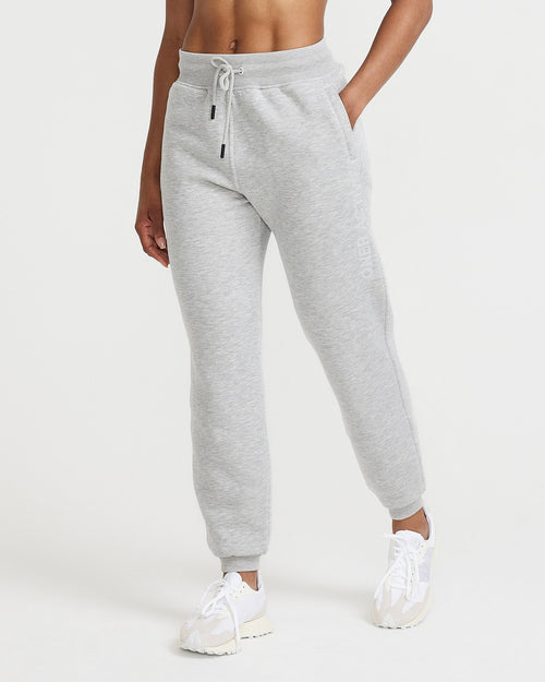 Oner Modal Classic Lounge Joggers | Silver Marl