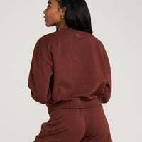 Classic Lounge Crew Neck | Deep Cocoa