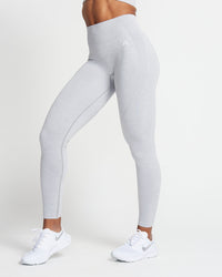 Classic Seamless Leggings | Grey Marl