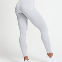 Classic Seamless Leggings | Grey Marl