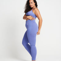Classic Seamless Leggings | Purple Marl