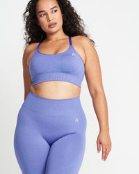 Classic Seamless Leggings | Purple Marl