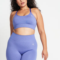 Classic Seamless Leggings | Purple Marl