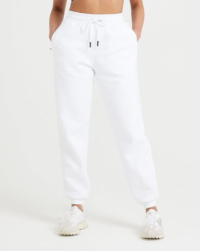 Classic Lounge Joggers | White