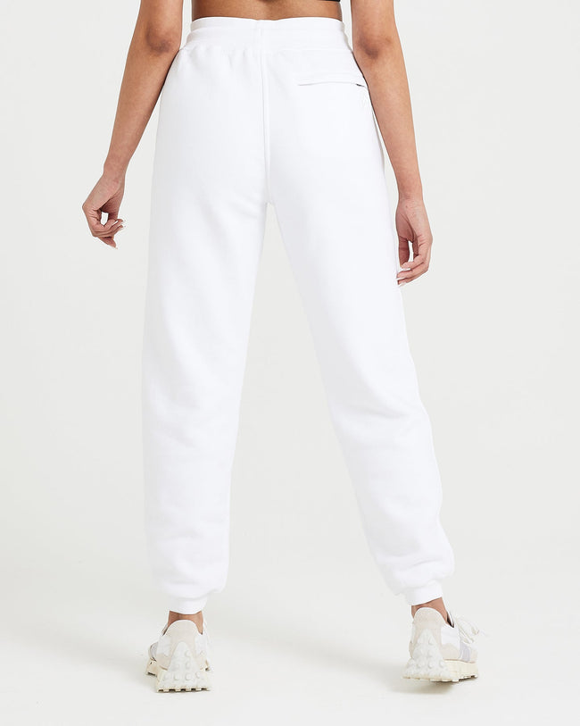 Classic Lounge Joggers | White
