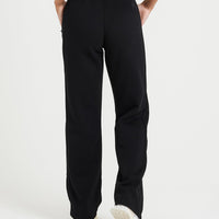 Classic Lounge Straight Leg Joggers | Black