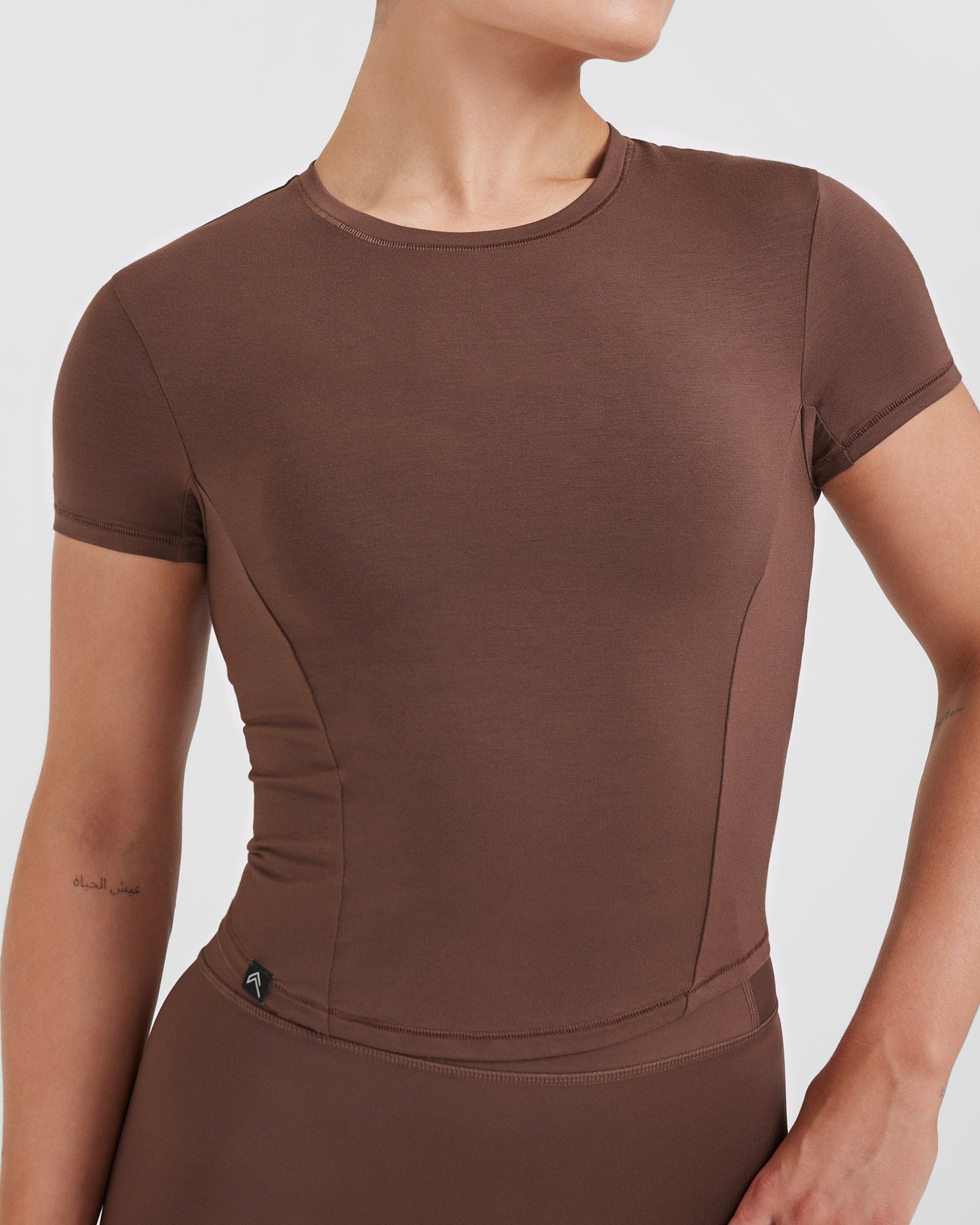 Mellow™ Soft Mid Short Sleeve T-Shirt | Chestnut
