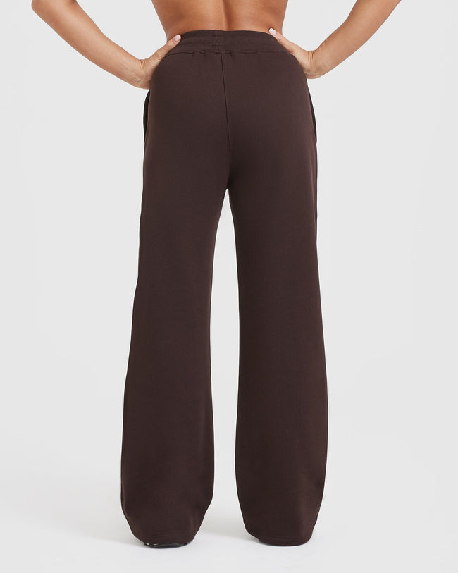 All Day Straight Leg Joggers | 70% Cocoa