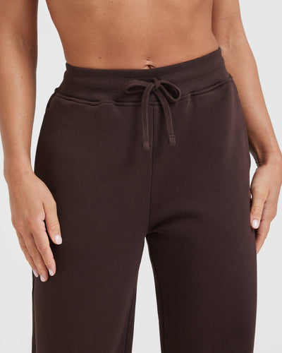 All Day Straight Leg Joggers | 70% Cocoa