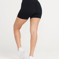 Classic Seamless Shorts | Black Marl