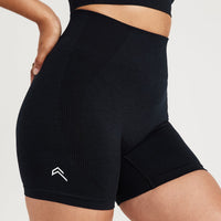 Classic Seamless Shorts | Black Marl