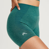 Classic Seamless Shorts | Mineral Green Marl