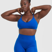 Timeless Strappy Bralette | Cobalt
