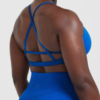 Timeless Strappy Bralette | Cobalt