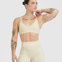 Timeless Strappy Bralette | Vanilla